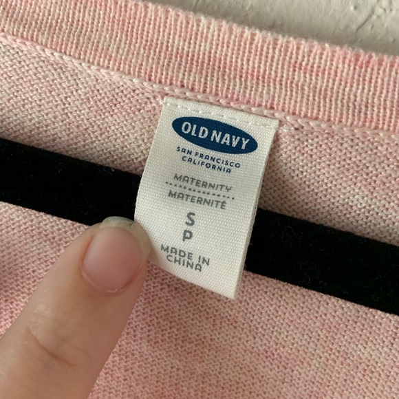 🚫 HP 🎉 NWT Old Navy Pregnancy Hi-Lo Sweater Tunic SP - Picture 2 of 5